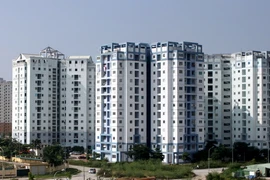 Một góc khu đô thị Nam Trung Yên. (Ảnh: Tuấn Anh/TTXVN)