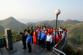 Thanh niên Hà Giang nguyện quyết tâm tự hào tiến bước dưới cờ Đảng