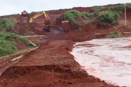 Bộ Tài nguyên Môi trường lên tiếng về sự cố vỡ hồ chứa thải quặng