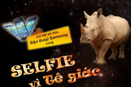 Mở cuộc thi ảnh để kêu gọi giới trẻ cùng bảo vệ loài tê giác