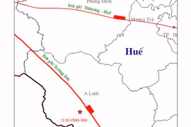 Thừa Thiên-Huế: Lại xảy ra động đất 3,3 độ Richter tại A Lưới