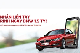 Thuê bao của VinaPhone được trải nghiệm dịch vụ và có cơ hội "rinh" xế hộp BMW. (Nguồn: VNP)