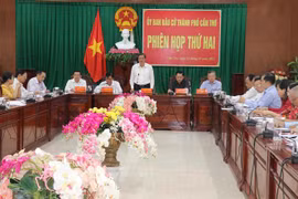 Quang cảnh phiên họp. (Ảnh: Ngọc Thiện/TTXVN)