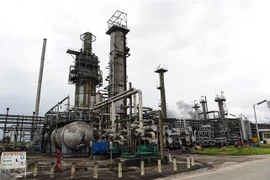 Một cơ sở khai thác dầu tại Delta, Nigeria. (Ảnh: AFP/TTXVN)