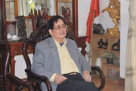 Nhà báo Trương Đức Anh, nguyên Phó Tổng Giám đốc Thông tấn xã Việt Nam. (Ảnh: Nguyễn Thắng/TTXVN)