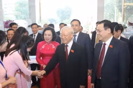Tổng Bí thư dự khai mạc Đại hội đại biểu Đảng bộ thành phố Hà Nội