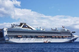 Du thuyền Grand Princess trong hành trình tới Hawaii ngày 28/2/2020. (Ảnh: AFP/TTXVN)