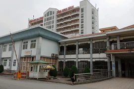 Bệnh viện Đa khoa tỉnh Ninh Bình - nơi đang cách ly bệnh nhân COVID-19 thứ 18 tại Việt Nam. (Ảnh: Đức Phương/TTXVN)