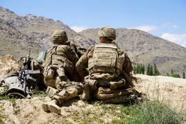Binh sỹ Mỹ tại Afghanistan năm 2019. (Nguồn: AFP)