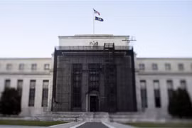 Trụ sở Cục dự trữ Liên bang Mỹ tại Washington DC. (Ảnh: THX/TTXVN)
