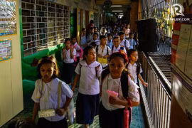 Học sinh Philippines. (Nguồn: rappler.com)