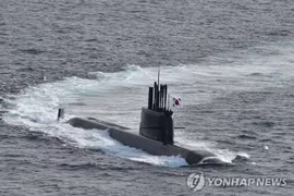 Một tàu ngâm của Hàn Quốc. (Nguồn: Yonhap)