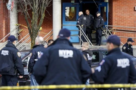 Hiện trường vụ nổ súng. (Nguồn: AP)