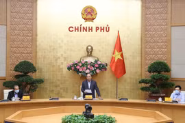 Thủ tướng Nguyễn Xuân Phúc phát biểu. (Ảnh: Thống Nhất/TTXVN)