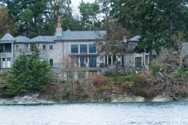 Nơi ở của vợ chồng Hoàng tử Harry tại British Columbia, Canada. (Ảnh: AFP/TTXVN)