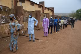 Người dân ở Bamako, Mali. (Ảnh: THX/TTXVN)