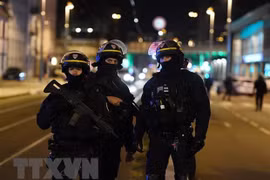 Cảnh sát Pháp. Ảnh minh họa. (Nguồn: AFP/TTXVN)