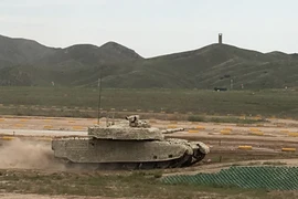 Một cuộc diễn tập của quân đội Trung Quốc tại khu tự trị Nội Mông. (Nguồn: chinadaily.com.cn)