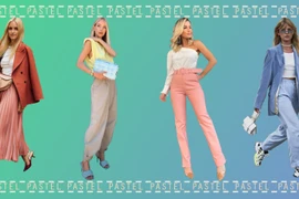 Xiêu lòng trước bản phối màu pastel sành điệu cho nàng chuộng mốt