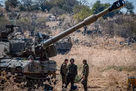 Các binh sỹ Israel được triển khai dọc biên giới Liban tháng 9/2019. (Nguồn: timesofisrael.com)