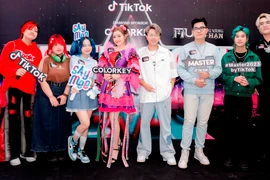 Các nhà sáng tạo mội dung tham gia vòng sơ tuyển. (Ảnh: PV/Vietnam+)