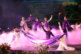 Festival Huế là chất xúc tác mạnh mẽ để xây dựng và phát triển Huế trở thành một Thành phố Văn hóa Sáng tạo. (Ảnh: Đỗ Trưởng/TTXVN)