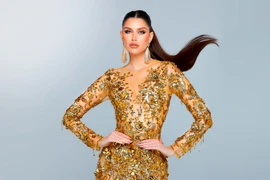 Isabella Menin - đương kim Miss Grand International 2022. (Ảnh: CTV/Vietnam+)