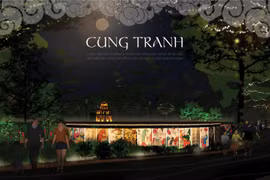 Thiết kế nhà vệ sinh công cộng bên Hồ Gươm sẽ được trưng bày tại VietNam Design Week 2023. (Nguồn ảnh: BTC)