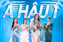 Bảo Ngọc là Á hậu 1 trong đêm chung kết Miss Intercontinental Vietnam 2022. (Ảnh: BTC)