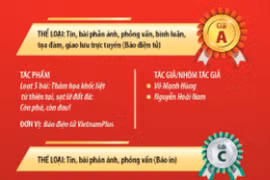 Thông tấn xã Việt Nam giành 8 giải thưởng tại Giải báo chí Quốc gia lần thứ 18