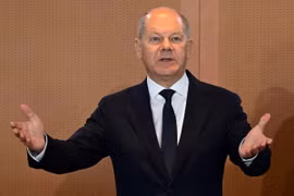 Thủ tướng Đức Olaf Scholz. (Ảnh: AFP/TTXVN)