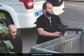 Các tay súng trong vụ khủng bố ở Dagestan. (Nguồn: X)