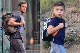 Cậu bé 4 tuổi gây sốt nhờ nhái phong cách của các sao