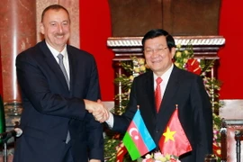 Tổng thống Azerbaijan kết thúc tốt đẹp chuyến thăm Việt Nam