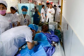 Nghi can trong vụ cháy xe buýt ở Tứ Xuyên đã tử vong