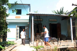 Nhà tránh lũ. (Ảnh minh họa: Thế Lập/TTXVN)