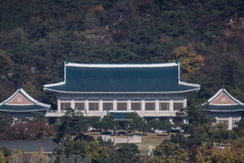 Toàn cảnh Phủ Tổng thống Hàn Quốc (Nhà Xanh) ở Seoul. (Nguồn: AFP/TTXVN)