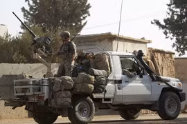 Lực lượng quân đội Mỹ ở Syria. (Nguồn: Reuters)