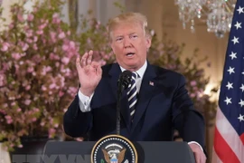Tổng thống Mỹ Donald Trump. (Nguồn: THX/TTXVN)