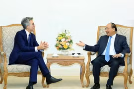 Thủ tướng Nguyễn Xuân Phúc tiếp ông Bill McDermott, Chủ tịch Tập đoàn công nghệ SAP (Đức). (Ảnh: Thống Nhất/TTXVN)