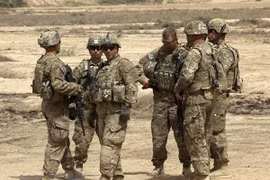 Binh sỹ Mỹ tại Syria. (Nguồn: Sputnik/TTXVN)