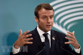 Tổng thống Pháp Emmanuel Macron. (Nguồn: AFP/TTXVN)