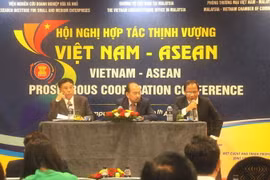Quang cảnh buổi giao lưu kết nối doanh nghiệp Việt Nam-Malaysia. (Ảnh: Hoàng Nhương/Vietnam+)