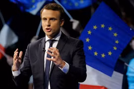 Tổng thống Pháp Emmanuel Macron. (Nguồn: Reuters)