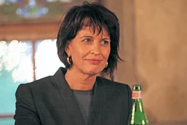 Bộ trưởng Viễn thông Thụy Sĩ, bà Doris Leuthard. (Nguồn: Dailypost)