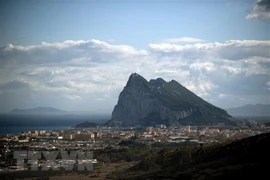 Quần đảo Gibraltar gần thành phố Cadiz, Tây Ban Nha ngày 16/10/2018. (Ảnh: AFP/TTXVN)