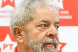 Cựu Tổng thống Brazil Luiz Inácio Lula Da Silva. (Nguồn: AP)