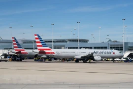 Máy bay của hãng hàng không American Airlines. Ảnh minh họa. (Nguồn: AFP/TTXVN)