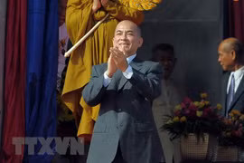 Quốc vương Norodom Sihamoni. (Nguồn: AFP/TTXVN)