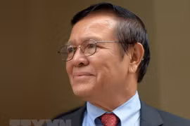 Ông Kem Sokha tại một sự kiện ở Phnom Penh ngày 7/12/2016. (Nguồn: AFP/TTXVN)